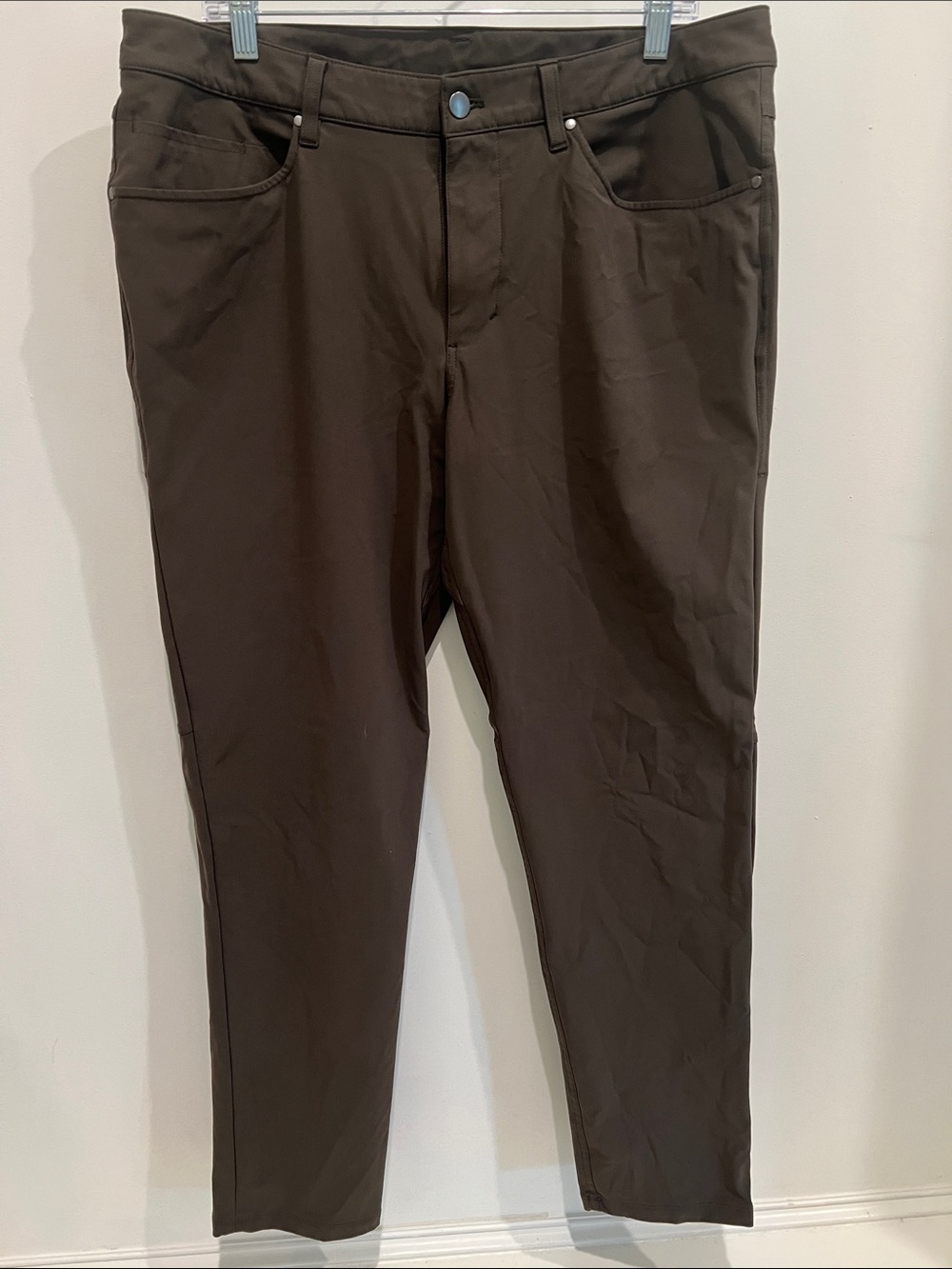 lululemon athletica Men's Brown Stretch Chinos